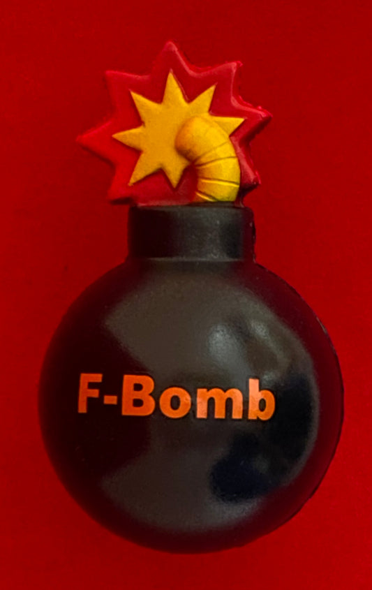 F-Bomb(3pack), stress balls, PACKAGE OF THREE (3)