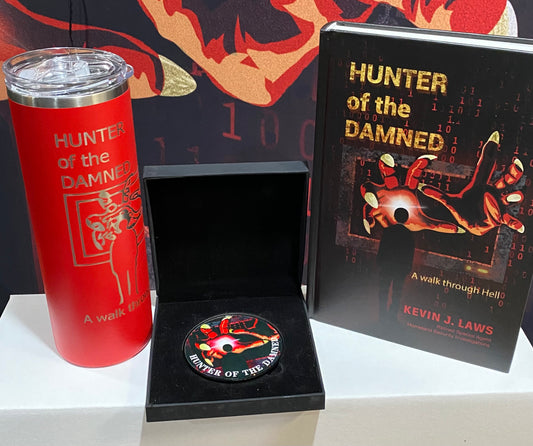 Ultimate Combo SAVE $12-20oz (RED ONLY) Tumbler, Challenge Coin, Autographed book